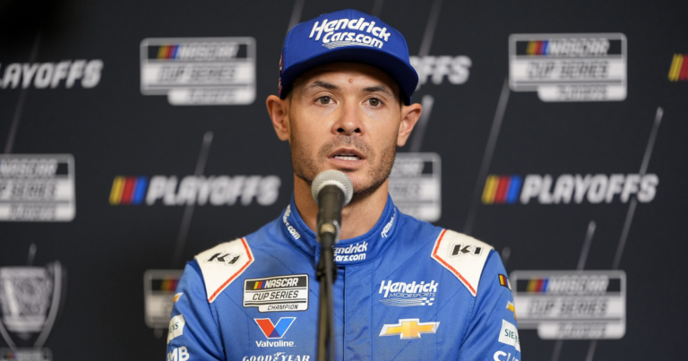 Kyle Larson Admits Meeting Patrick Mahomes Was Nerve-Racking