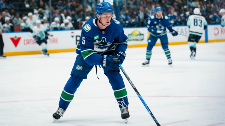 Canucks cut defencemen Victor Mancini and Tom Willander ahead of roster deadline