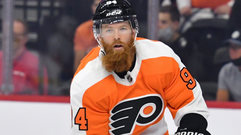 Flyers trade Ryan Ellis, pick to Sharks for Carl Grundstrom, Artem Guryev