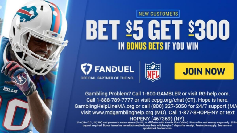 FanDuel promo code: Get $300 bonus bets for Chiefs vs. Jaguars on Monday Night Football, NFL betting today