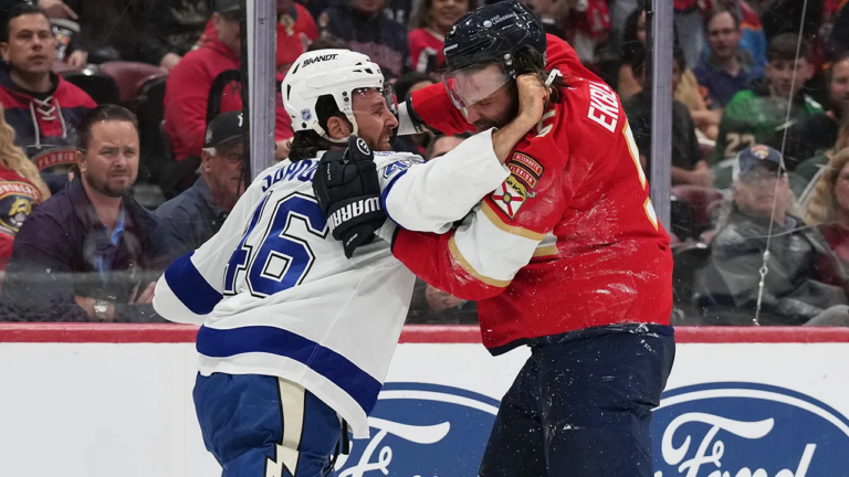 Lightning, Panthers hear from NHL after chaotic preseason finale