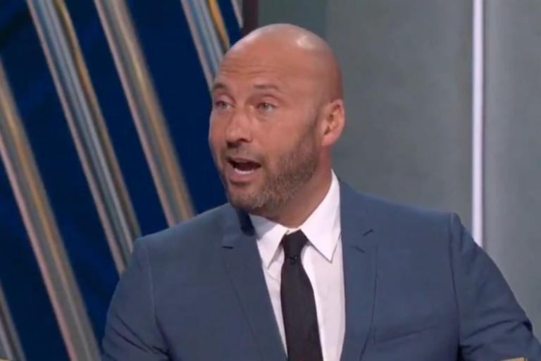 Derek Jeter phone call interrupts MLB pregame show