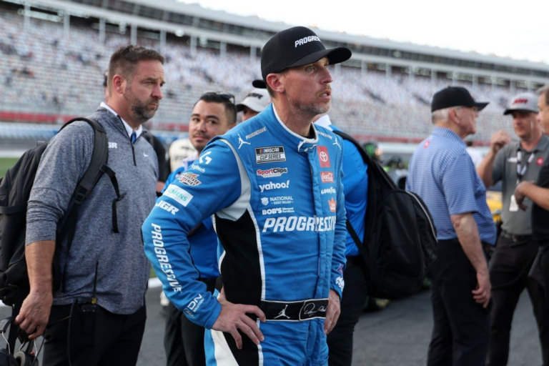 Denny Hamlin Asks Jordan Bianchi to ‘Shut up’ in Road Course Driver Debate