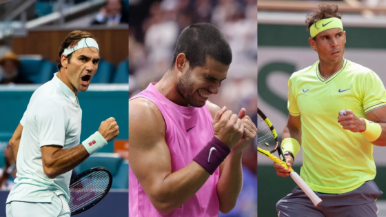 Carlos Alcaraz Enters a League of His Own as He Joins Icons Rafael Nadal and Roger Federer in an Exclusive List