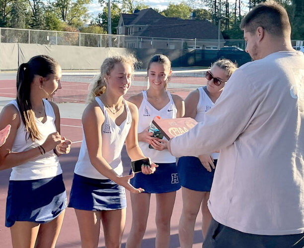 Hollidaysburg girls tennis beats State College for title