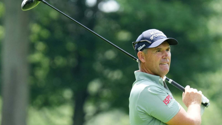 Stewart Cink, Padraig Harrington among leaders after SAS 1st round