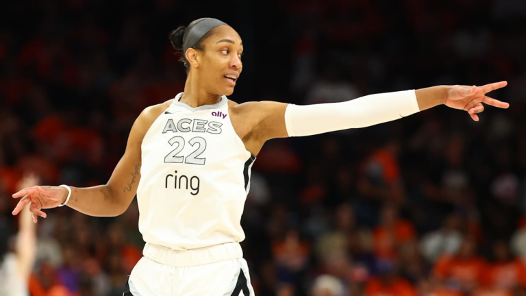 Emotional A’ja Wilson Shares Bam Adebayo Embrace After Aces WNBA Finals Win