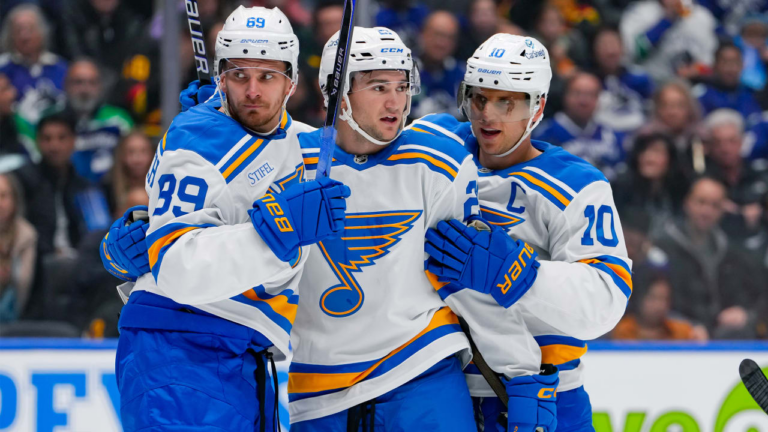 Snuggerud adapting quickly to life in NHL with Blues