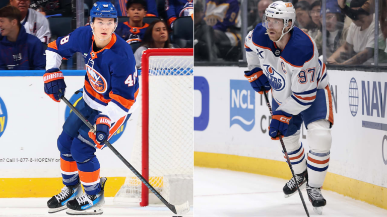 NHL On Tap: Schaefer, McDavid face off when Islanders host Oilers