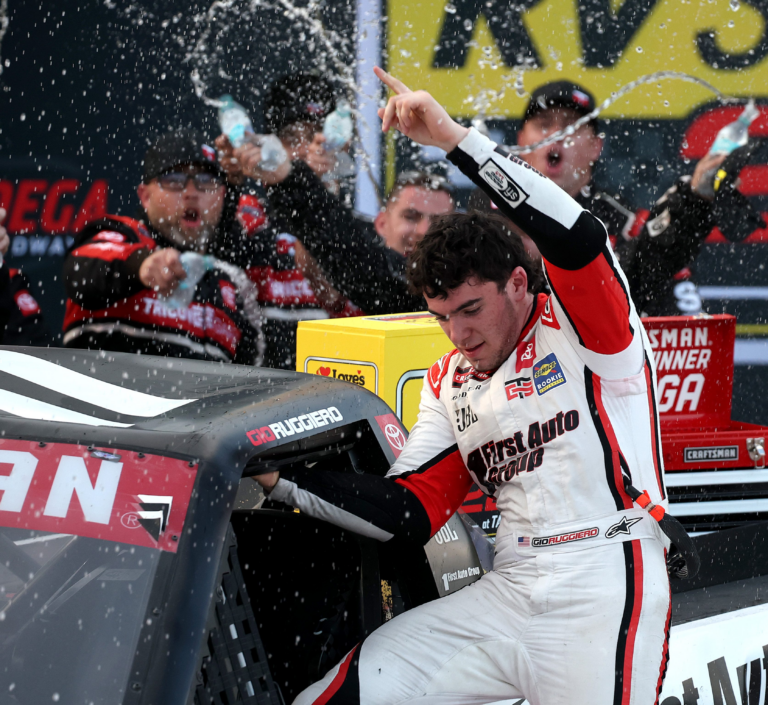 Gio Ruggiero Does it at Dega with First Truck Win