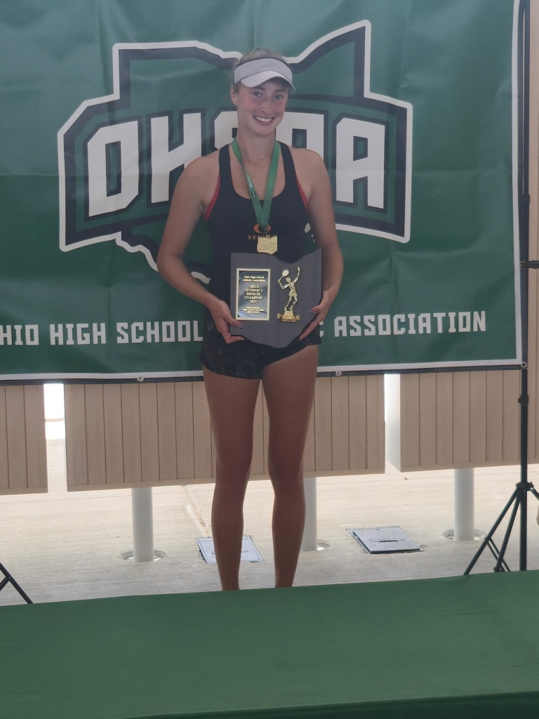 OHSAA Division II girls state tennis: Gilmour Academy duo goes back-to-back; Orange’s Hayden claims singles title