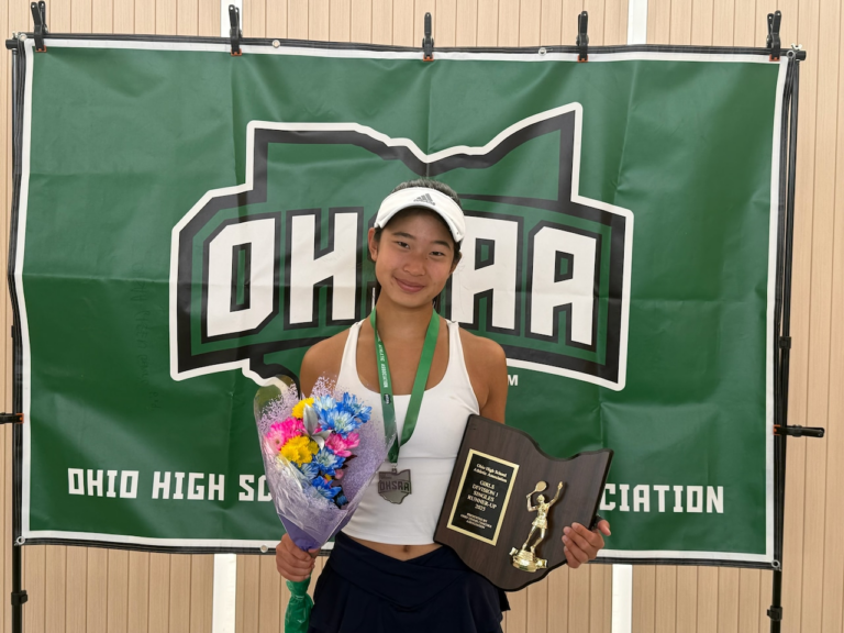 OHSAA Division I girls state tennis: Hudson’s Emma Liu finishes runner-up