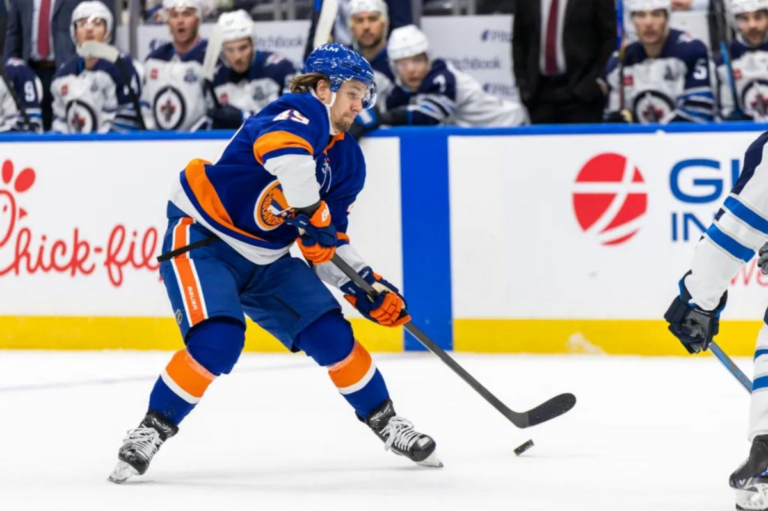 Islanders happy with Max Shabanov’s progress