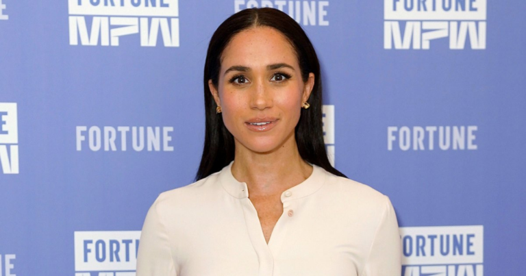 Meghan Markle Appears to Wipe Tears at Charity Event for Pal’s Late Son