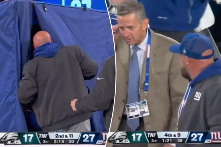 NFL’s investigation into Giants’ medical tent incident ‘ongoing’