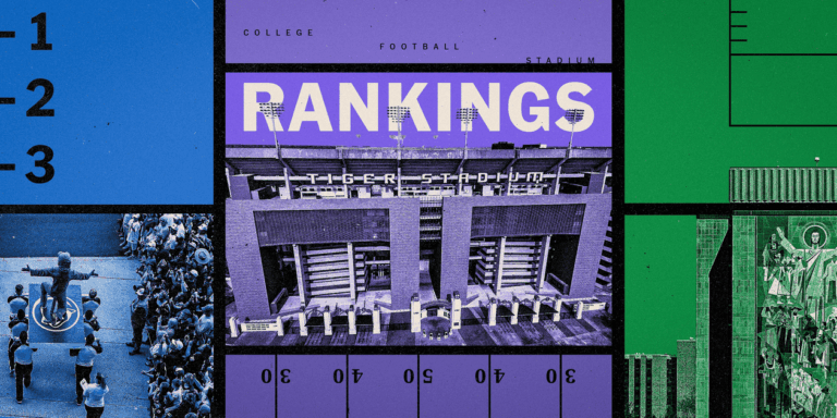 Ranking the 25 best college football stadiums from the Big House to Death Valley