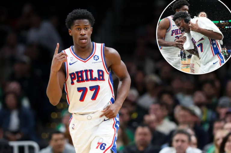 Rookie VJ Edgecombe’s historic 76ers debut puts him in rarefied air