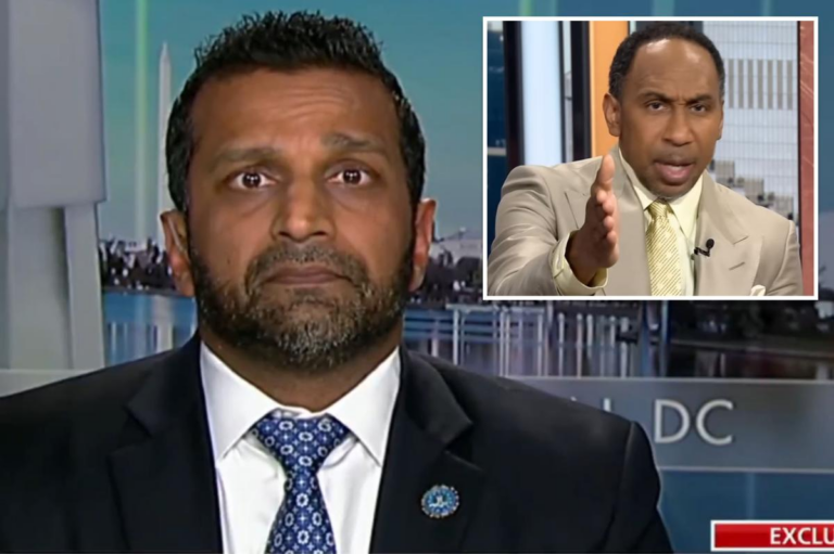 Kash Patel skewers Stephen A. Smith for suggesting Trump was behind NBA gambling scandal arrests