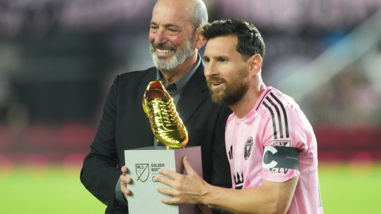 Messi’s two goals lead Inter Miami to playoff victory over Nashville