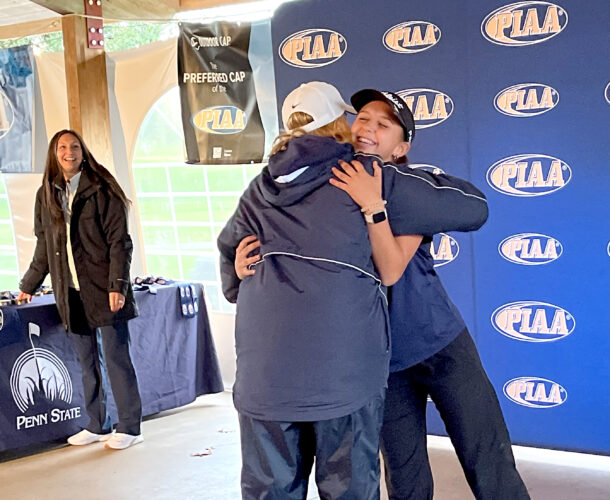 Lady Tiger Crosby Denis shines on the links and at the net in PIAA playoffs