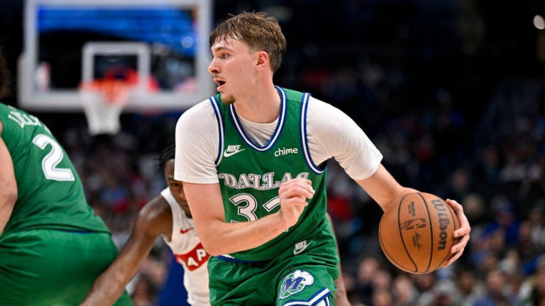 Cooper Flagg ignites Mavericks’ offense in first NBA win