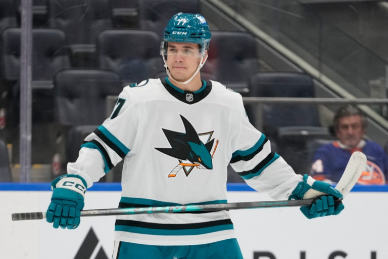 Michael Misa scores first NHL goal as San Jose Sharks near league record