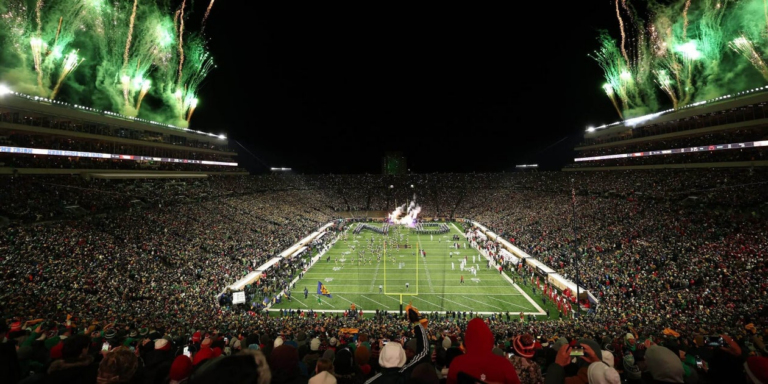 College football fans pick their favorite stadiums, and Notre Dame is No. 1