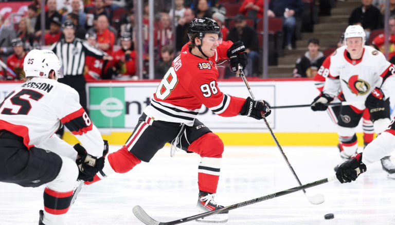 Connor Bedard’s first NHL hat trick powers Blackhawks past Senators