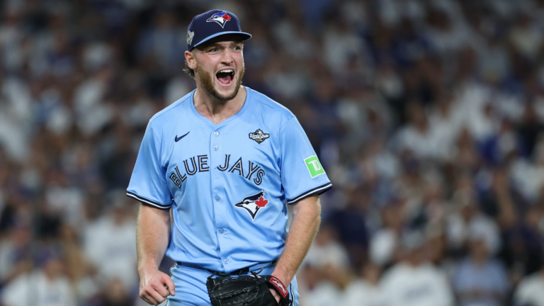 Trey Yesavage powers Blue Jays past Dodgers and to brink of MLB title