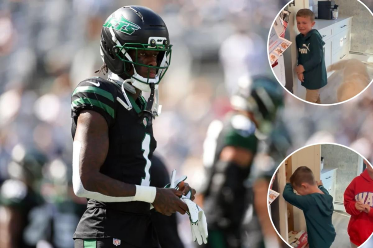 Sauce Gardner delivers heartwarming gifts to young Jets fans