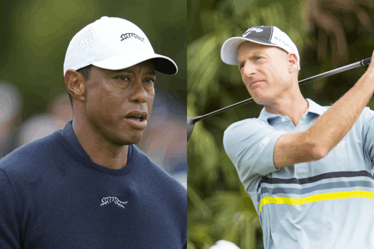 Jim Furyk Urges Tiger Woods to “Dip a Toe” Into Senior Circuit as His PGA Tour Comeback Hits a Snag