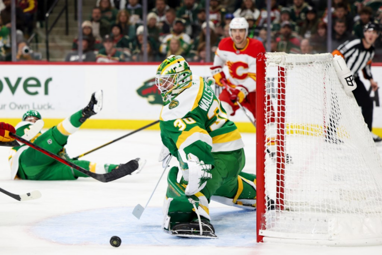 Wild goaltender Jesper Wallstedt finding his legs in NHL