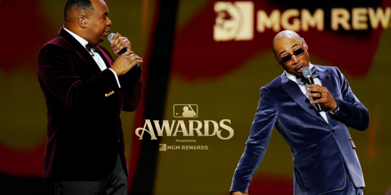 Mookie Betts hosts 2025 MLB Awards alongside Roy Wood Jr.
