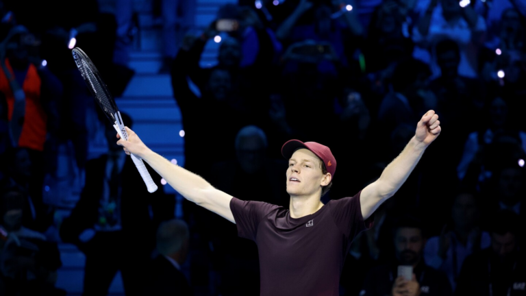 Jannik Sinner beats Carlos Alcaraz to retain ATP Finals title before his home fans