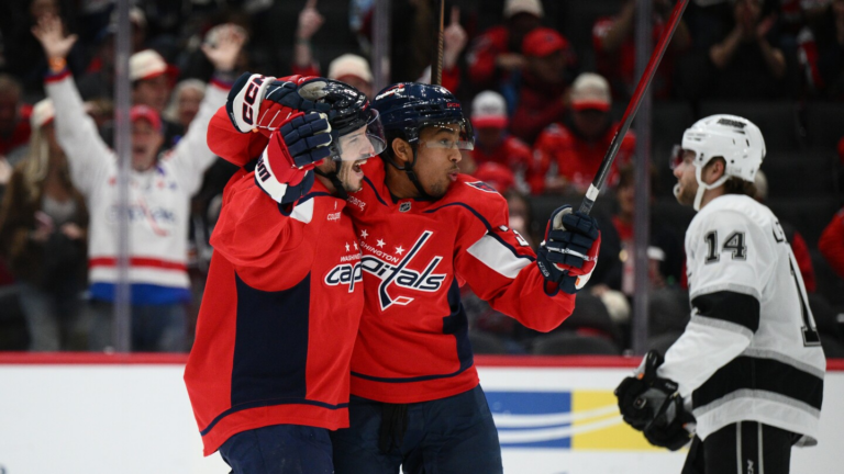 Ovechkin scores 903rd career goal as Capitals edge Kings
