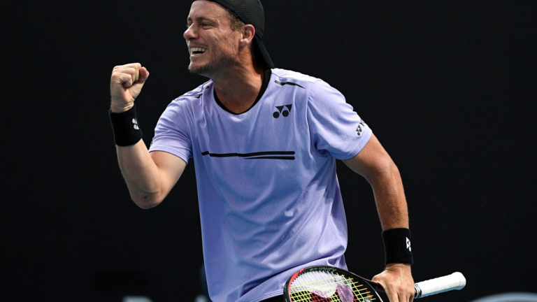 Lleyton Hewitt to play doubles with son Cruz at an Australian tennis tournament