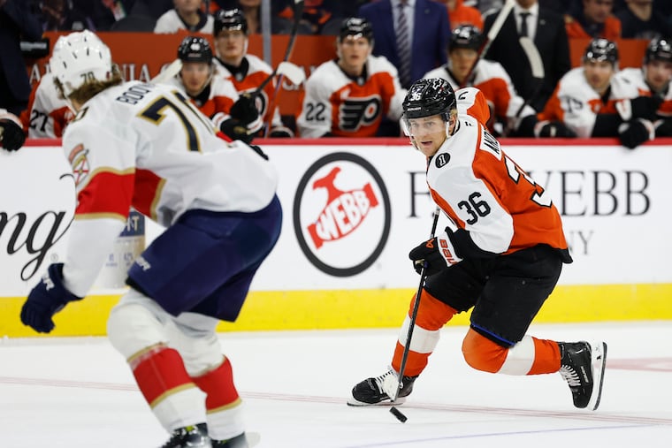 Emil Andrae’s Flyers prospects looking up after Adam Ginning loan