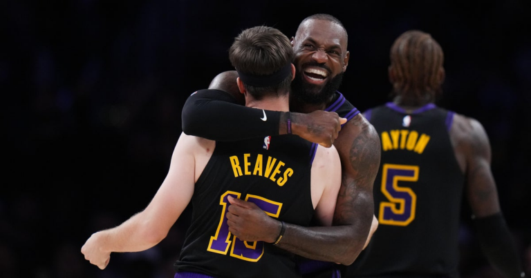 LeBron James makes historic season debut, Luka Doncic scores 37 in Lakers’ 140-126 win over Jazz
