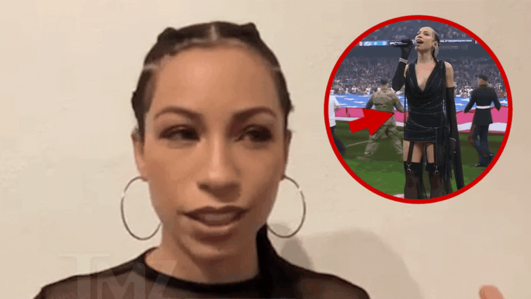 National Anthem Singer, Criticized Over ‘Stripper Look,’ Says NFL Approved Outfit
