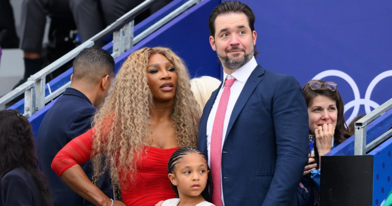Serena Williams Introduces Youngest Daughter Adira to Tennis