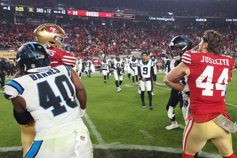 49ers Star Faces Possible NFL Suspension After Swinging on Panthers DB