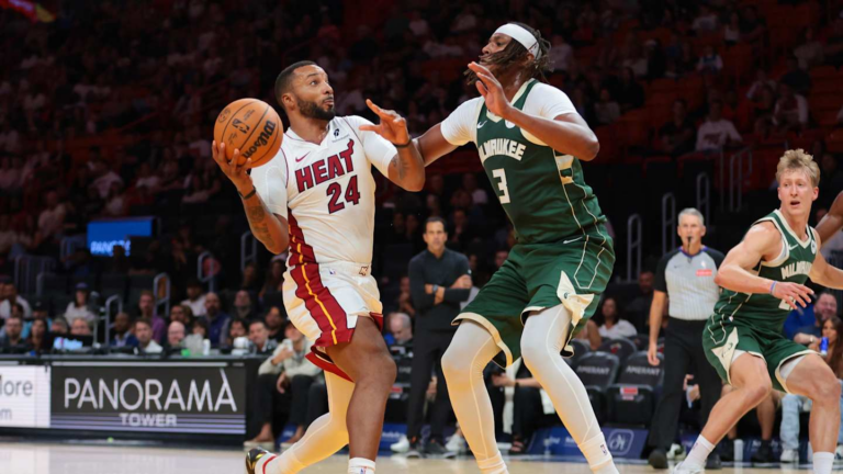 A potential Miami Heat backcourt debut, three point battle and other keys vs Bucks