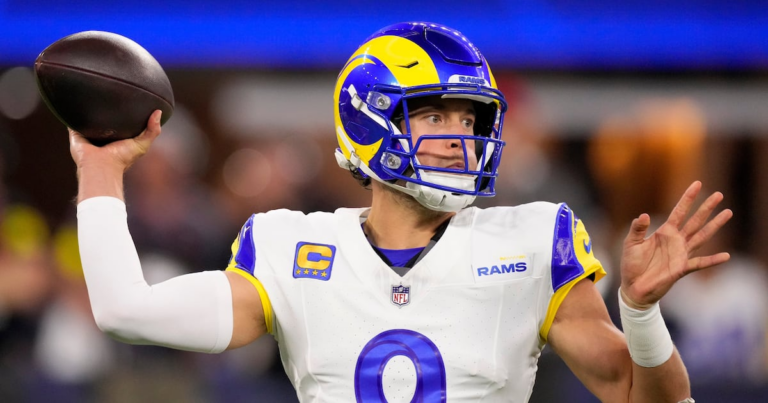 Rams quarterback Matthew Stafford’s season could end up ranking among the best in NFL history