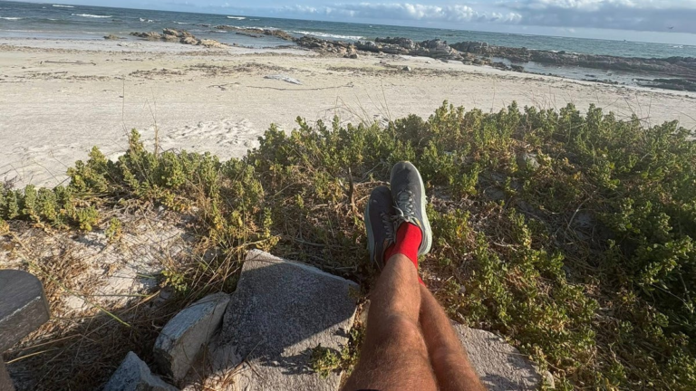 Leon High tennis coach cycling around the world, now in South Africa