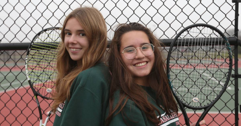 2025 NewsTribune Girls Tennis Players of the Year: L-P’s Julia Garcia, Dagny Greer