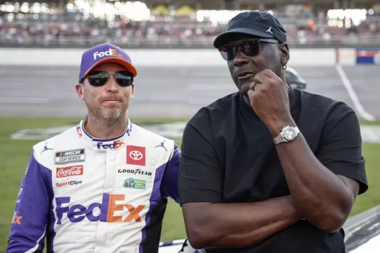 NASCAR Insider Explains Dire Consequences for Denny Hamlin and Michael Jordan if NASCAR Wins the Lawsuit