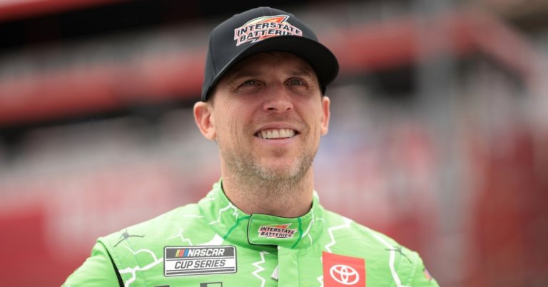 NASCAR’s Denny Hamlin Tears Up in Court While Discussing Ailing Father