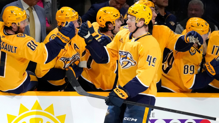 Schaefer and Wiesblatt’s first NHL goals lead Predators over Flames 5-1