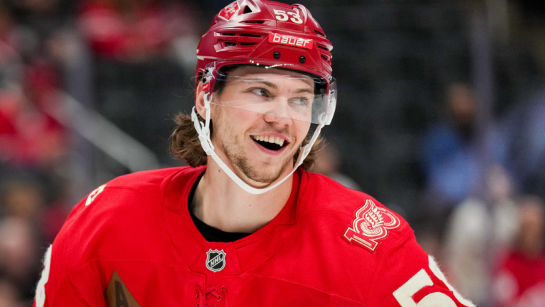 Seider thriving for Red Wings, excited for Olympics with Germany