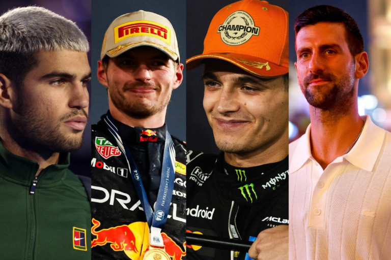 Novak Djokovic & Carlos Alcaraz Give Their Verdict on Max Verstappen vs Lando Norris’ Nail
